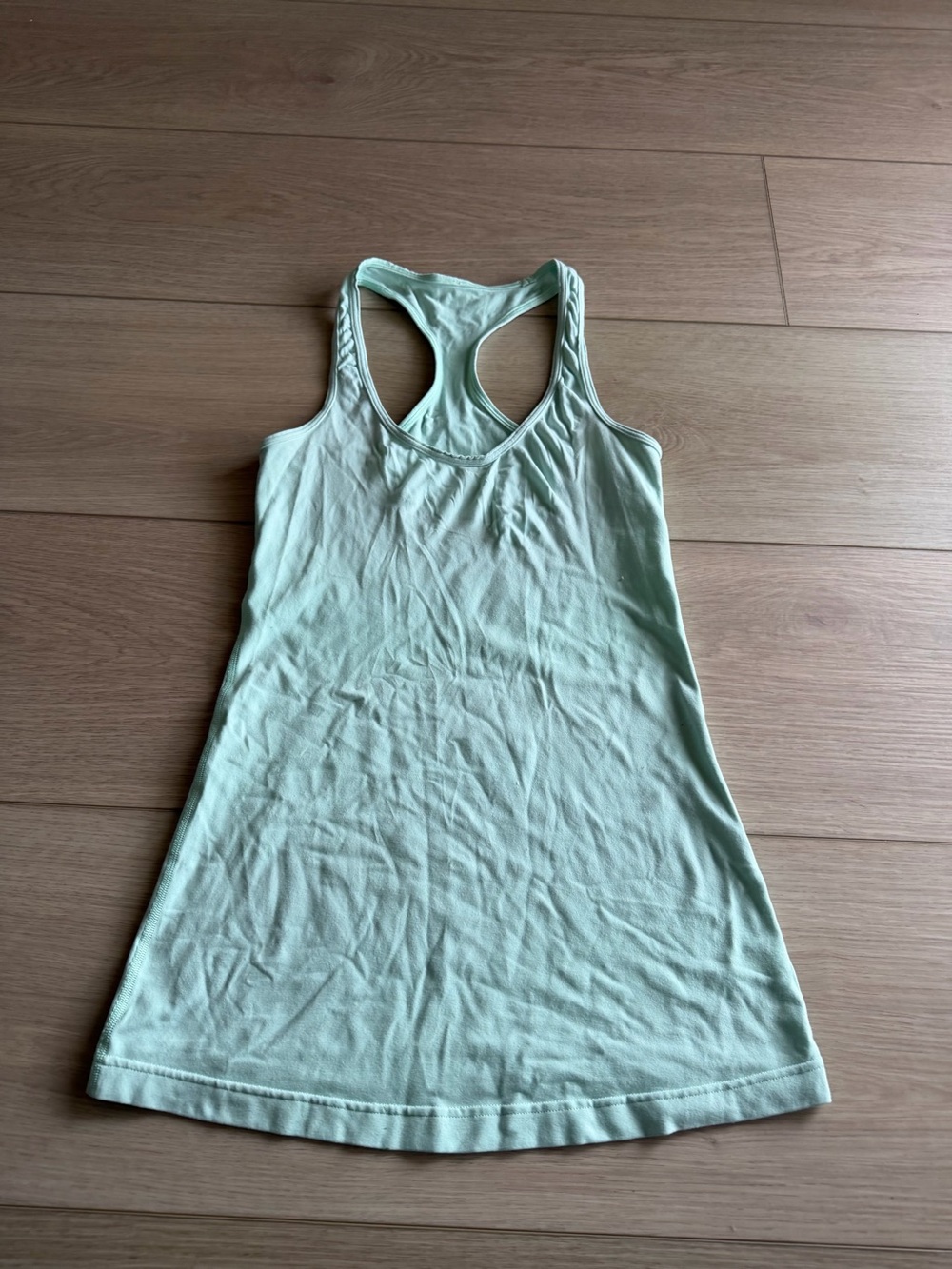 Women’s Racerback Tank Top in Light Mint